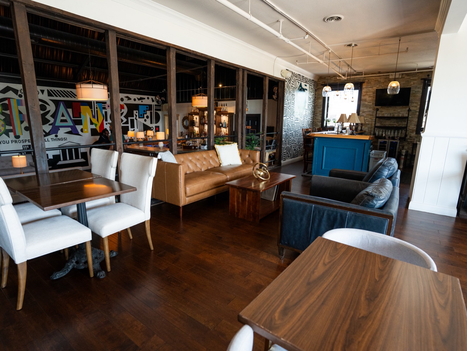 Bar One set for gathering